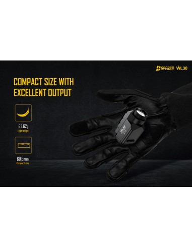 SPERAS WL30 TORCIA PER PISTOLA 650LM TYPE-C