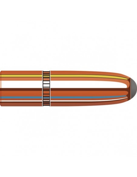 HORNADY PALLE 338" 250GR RN             