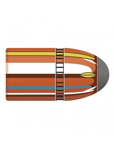 HORNADY PALLE 458" 350GR RN             