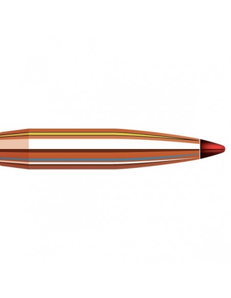 HORNADY PALLE ELD-X 284" 175GR 100PZ. HORNADY PALLE ELD-X 284" 175GR 100PZ.