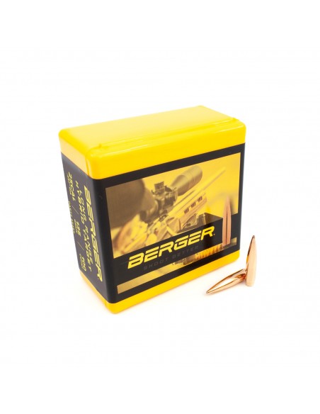 BERGER GESCHOSSE CAL 25 (.257") LONG RANGE HYBRID TARGET 135GR 100PCS