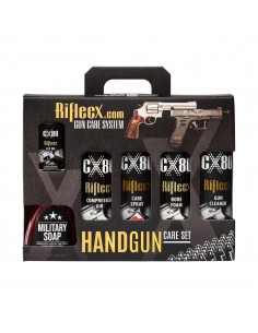 RifleCX CX80 Handgun Set – Complete Handgun Cleaning & Maintenance Kit