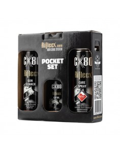RifleCX CX80 Pocket Set – Kit Compatto per Pulizia e Manutenzione Armi
