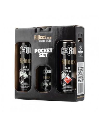 RifleCX  XC80 Pocket Set – Compact Gun Cleaning & Maintenance Kit