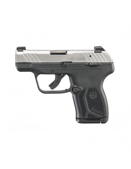 Pistola Semiautomatica Ruger LCP MAX 2,8" Matt SS Cal 9 Short / 380 ACP