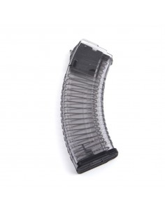 PUFGUN MAGAZINE 30 ROUNDS FOR AK/SAIGA CAL. 7,62X39MM TRANSPARENT