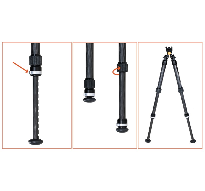 Gunwerks Elevate Ti Bipod | Armeria Regina