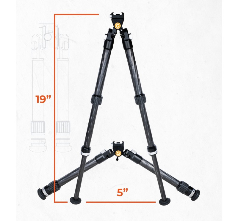 Gunwerks Elevate Ti Bipod | Armeria Regina
