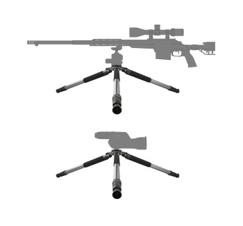 Vector Optics RokStad Aluminum Shooting Tripod 2