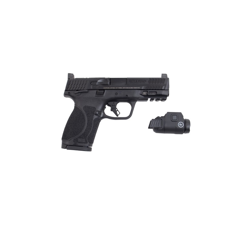 Pistola Semiautomatica Smith & Wesson M&P9 Compact Con Torcia Cal 9x19mm