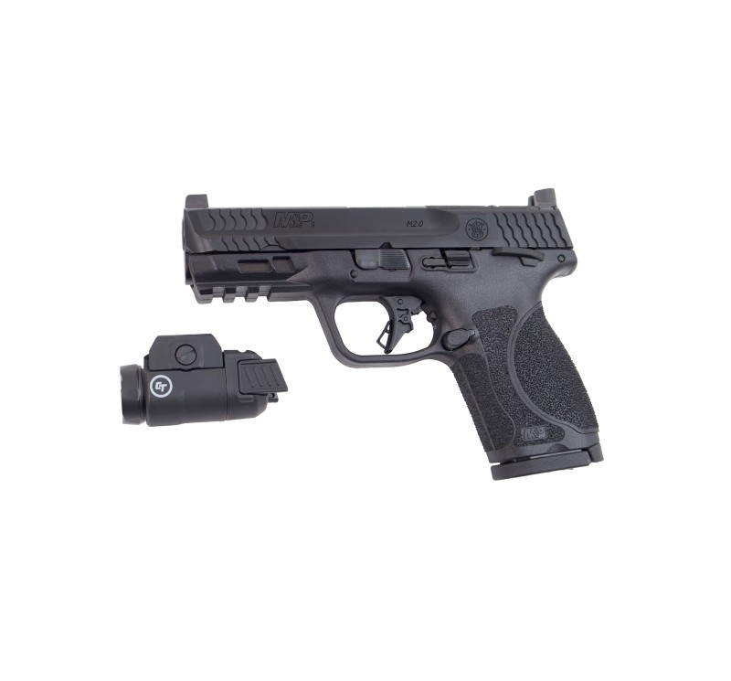 Pistola Semiautomatica Smith & Wesson M&P9 Compact Con Torcia Cal 9x19mm
