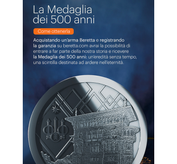 Beretta 500th Anniversary Medal