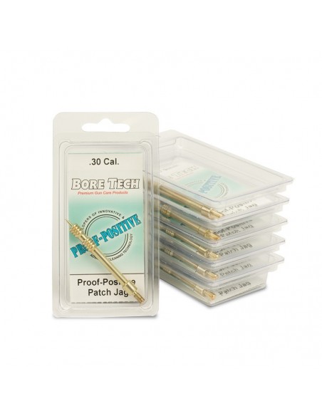 BORE TECH PROOF-POSITIVE RIFLE PATCH JAGS BORE TECH PROOF-POSITIVE RIFLE PATCH JAGS