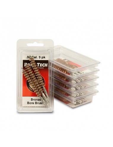BORE TECH BRONZE RIFLE BRUSH 3 PACK BORE TECH BRONZE RIFLE BRUSH 3 PACK