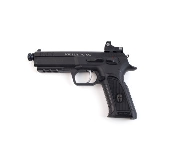 Pistola Semiautomatica Tanfoglio Force 22L Tactical Optic + Red Dot Cal 22 LR