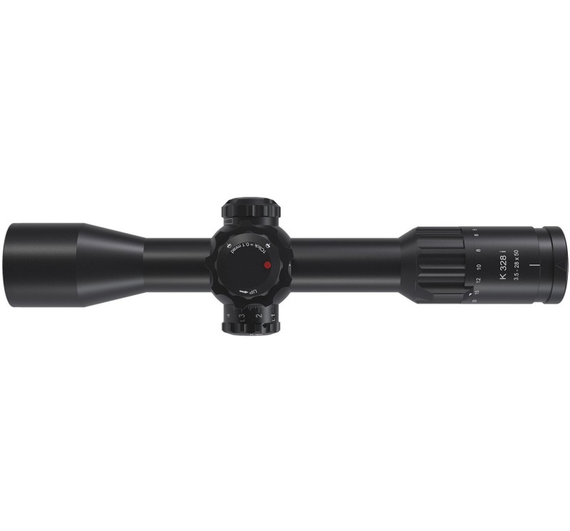 Kahles Ottica K328i 3,5-28X50 Reticolo SKMR4+  ccw L