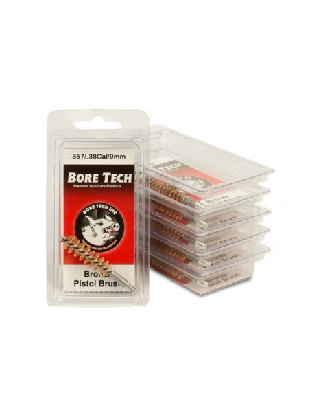BORE TECH BRONZE PISTOL BRUSH BORE TECH BRONZE PISTOL BRUSH
