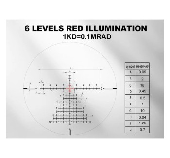 Discovery Ottica ED-LHT Gen II 3-15x50 SFIR FFP-Z MRAD
