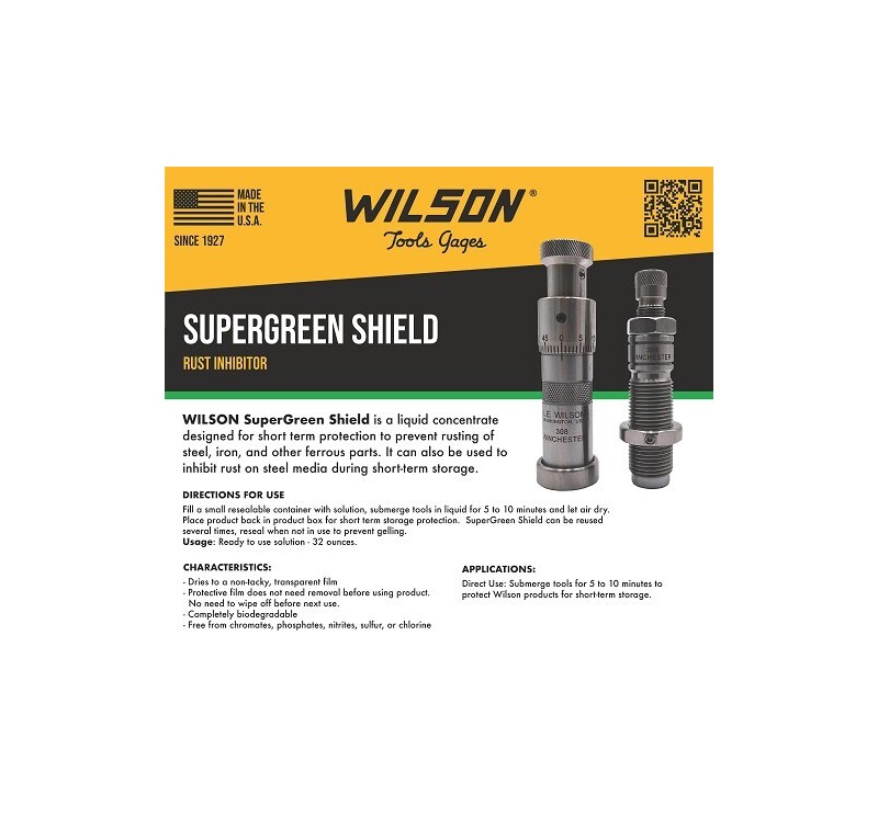 L.E. Wilson Antiruggine SuperGreen Shield 32 Oz.