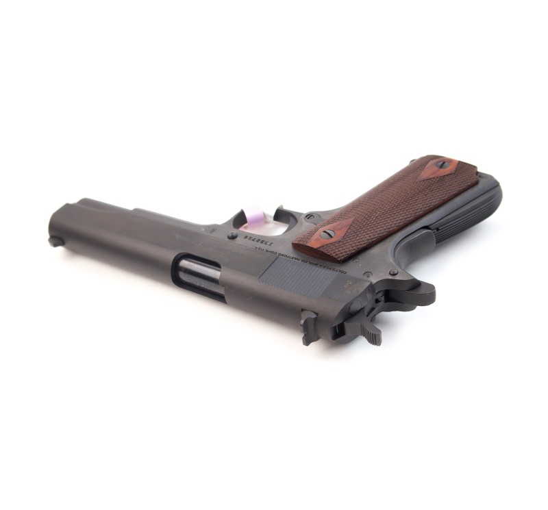 Pistola Semiautomatica Colt 1911 Series 70 Government 5" Blued Cal 45 ACP