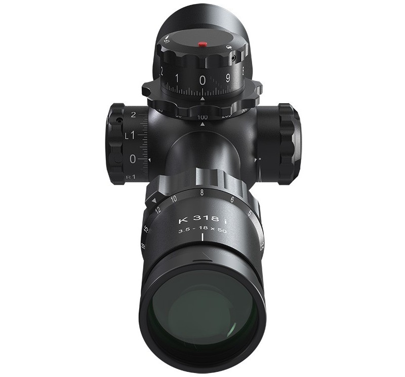 Kahles K318i 3,5–18×50 Zielfernrohr SKMR4 Absehen ccw L