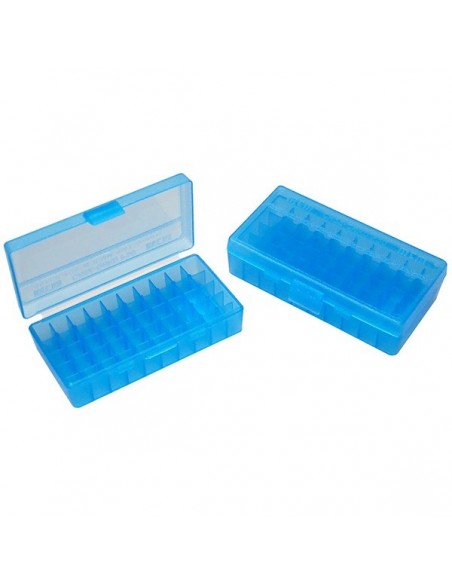 MTM-PISTOL-FLIP-TOP-50C.-44M/45COLT-BLUE - MTM Case gard