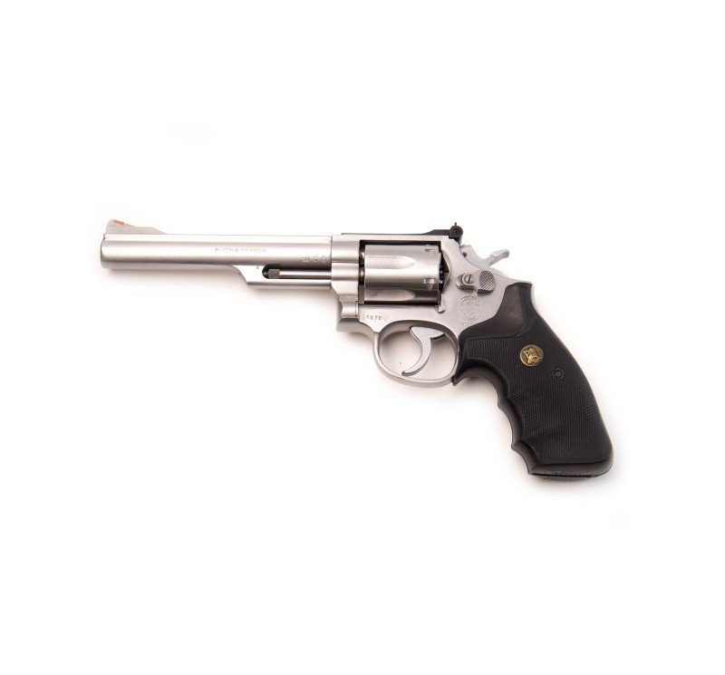 SMITH & WESSON 66-3 COMBAT MAGNUM STAINLESS CAL 357 MAGNUM