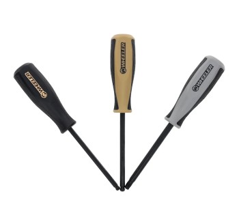 Wheeler Set 30 Cacciaviti Esagonali SAE/Metrici e Torx con Supporto da Banco