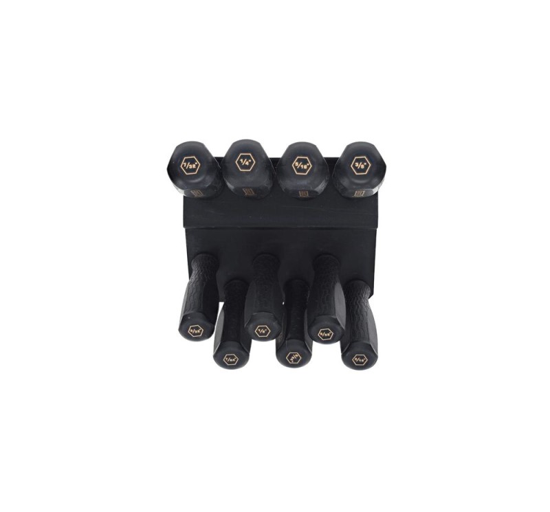 Wheeler Set 30 Cacciaviti Esagonali SAE/Metrici e Torx con Supporto da Banco