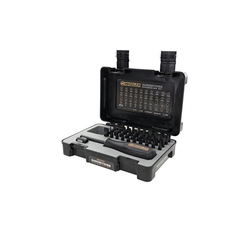 Wheeler Büchsenmacher Schraubendreher-Set 43-teilig mit Hollow Ground Bits
