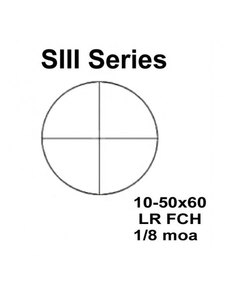 Sightron SIII Series 10-50x60 LR FCH 1/8 Sightron SIII Series 10-50x60 LR FCH 1/8