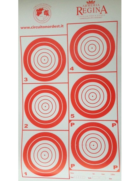 Bersaglio-hunter-200-mt-6-centri-250-pz - Armeria Regina