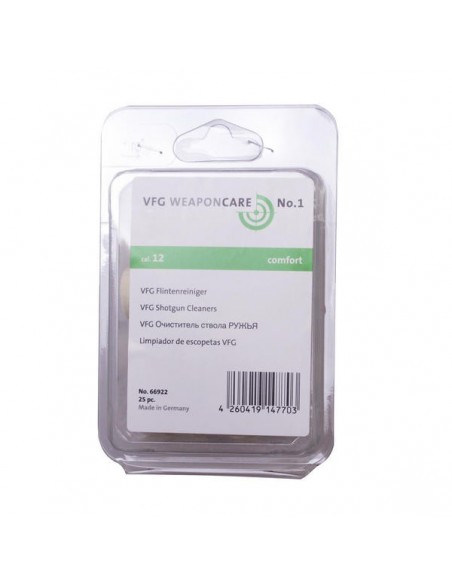 VFG GUN CLEANING FELT PELLETS CAL. 12 25PCS COMFORT VFG GUN CLEANING FELT PELLETS CAL. 12 25PCS COMFORT
