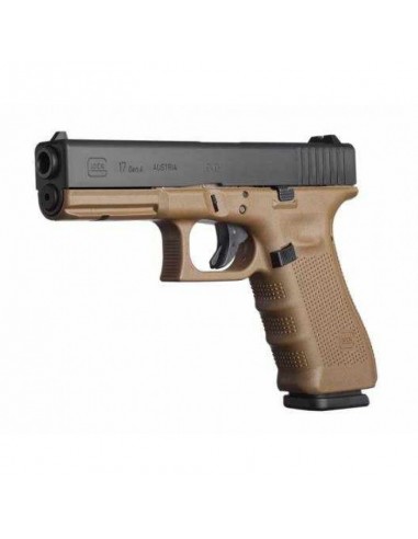 Semiautomatic Pistol Glock 17 Gen. 4 FDE Cal. 9x21mm