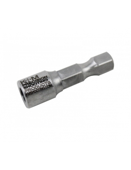 K+M HEX DRIVE STEM 1/4" X FLASH HOLE TOOL | Armeria Regina