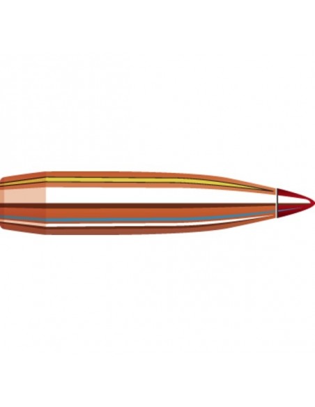HORNADY BULLETS ELD-MATCH 264" 123GR 100PZ. HORNADY BULLETS ELD-MATCH 264" 123GR 100PZ.