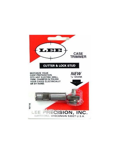 LEE PRECISION CASE TRIMMER, CUTTER AND LOCK STUD LEE PRECISION CASE TRIMMER, CUTTER AND LOCK STUD
