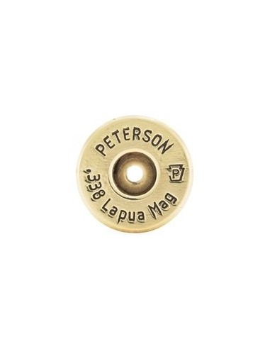 PETERSON BOSSOLI CAL. 338 LAPUA MAGNUM 50 PZ. PETERSON BOSSOLI CAL. 338 LAPUA MAGNUM 50 PZ.