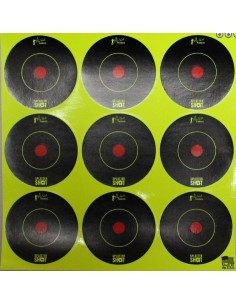 Pro-Shot Splatter Shot Peel & Stick 3 Target Dots 4 Dots Per