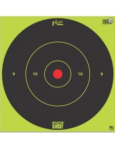 PRO SHOT SPLATTERSHOT 12" GREEN BULLSEYE HEAVY TAG