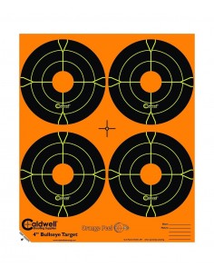 CALDWELL BERSAGLIO BULLSEYE ARANCIONE 4" 10PZ