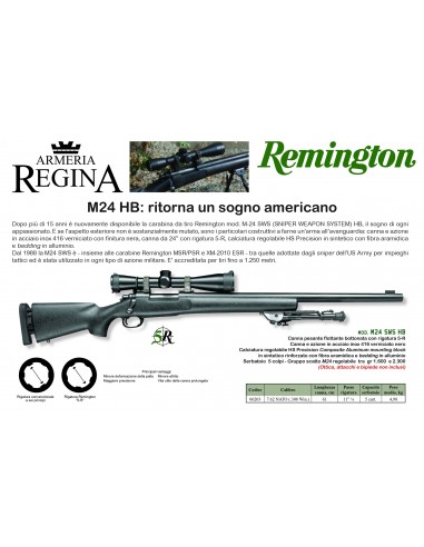 Remington M24 HB Cal. 308 Winchester Remington M24 HB Cal. 308 Winchester