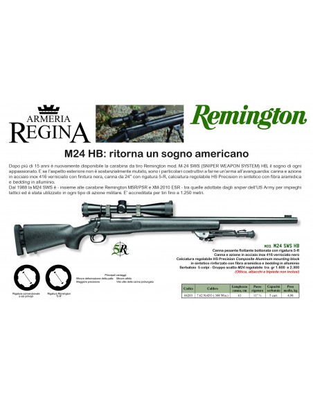 Remington M24 HB Cal. 308 Winchester Remington M24 HB Cal. 308 Winchester