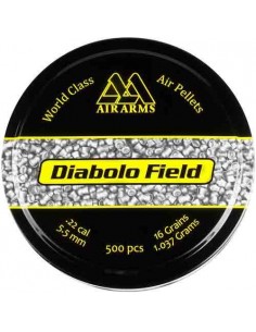 AirArms Diabolo Field WC Cal. 5,52mm 16gr 500PZ.