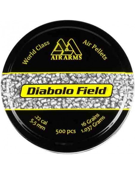 AirArms Diabolo Field WC Cal. 5,52mm 16gr 500PZ.
