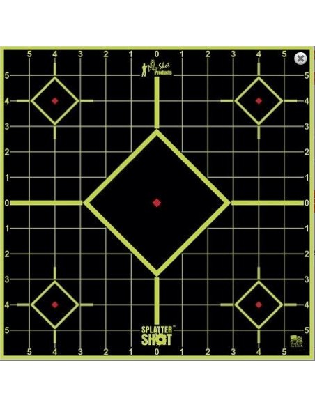 PRO SHOT SPLATTERSHOT 12" GREEN SIGHT-IN TARGET
