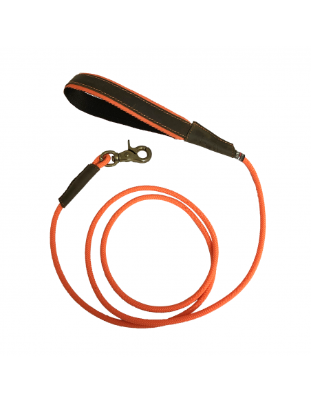 RISERVA NYLON/LEDER HUNDLEINE ORANGE R2198 RISERVA NYLON/LEDER HUNDLEINE ORANGE R2198