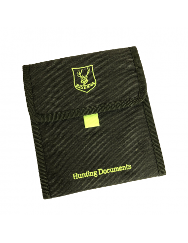 RISERVA HIGH VISIBILITY DOCUMENTS HOLDER CASE GREEN/YELLOW R1849