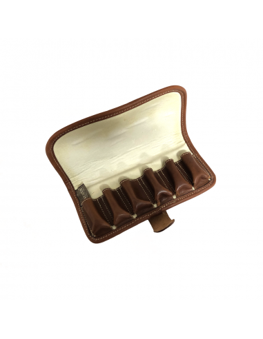 RISERVA PORTACOLPI IN PELLE DI COCCODRILLO CAL. 12 / 6 CELLE R1495 RISERVA PORTACOLPI IN PELLE DI COCCODRILLO CAL. 12 / 6 CELLE R1495