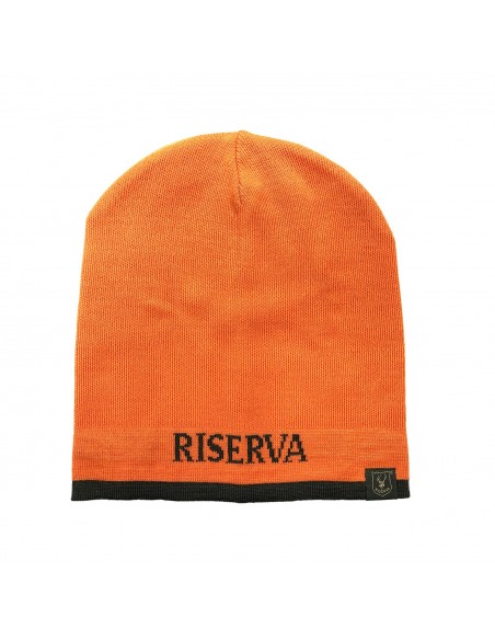 RISERVA BERRETTO IN LANA ARANCIONE/VERDE R1690